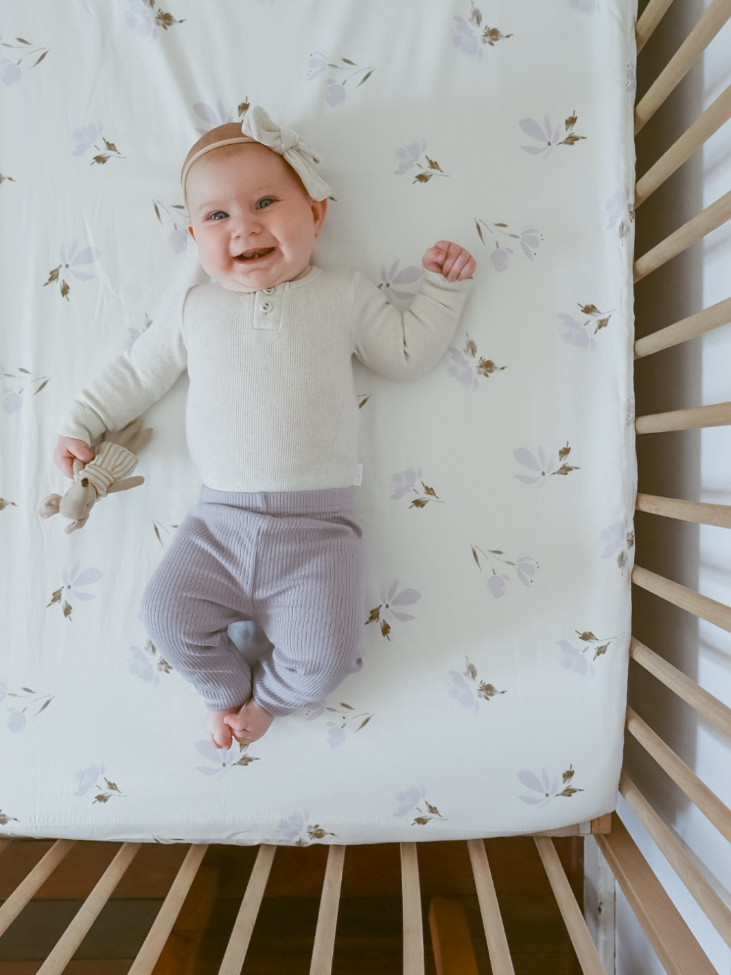 Waterproof cot sheet - Adeline